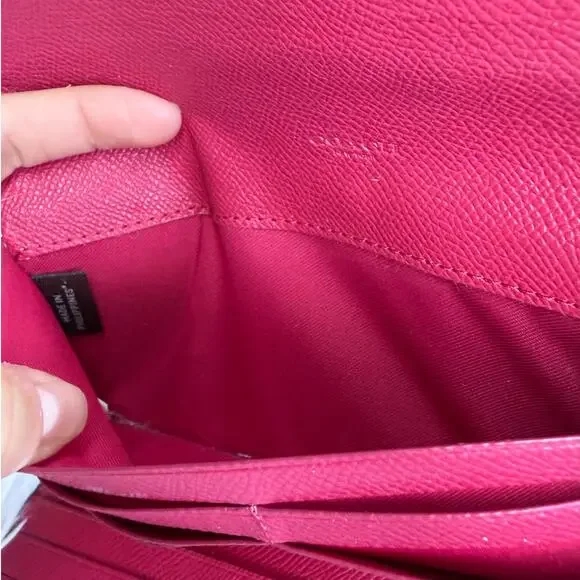 COACH RED Wallet - Picture 11 of 13